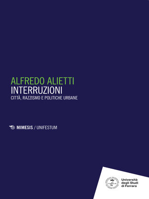 cover image of Interruzioni